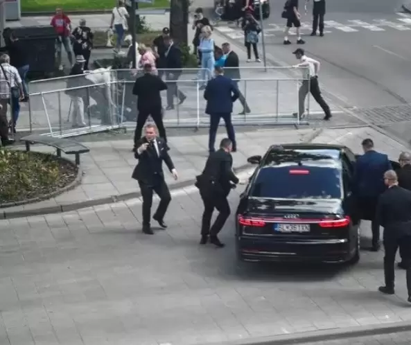 El primer ministro de Eslovaquia fue baleado en Handlova