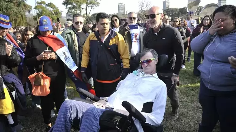 3 venezuela. protesta buenos aires. contra maduro